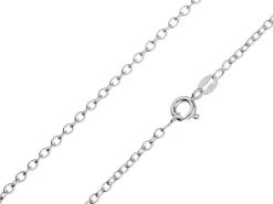 Sterling Silver 2.3mm Oval Trace Chain 30"/76cm Unhallmarked 100% Recycled Silver