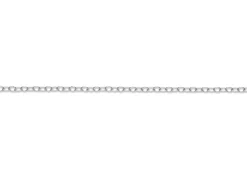 Sterling Silver 1.7mm Oval Trace Chain Loose Unhallmarked 100% Recycled Silver