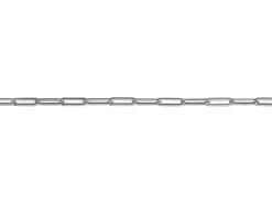 Sterling Silver 3.5mm Paperclip Trace Chain Loose Unhallmarked 100% Recycled Silver