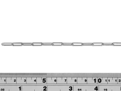 Sterling Silver 3.5mm Paperclip Trace Chain Loose Unhallmarked 100% Recycled Silver