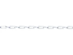 Sterling Silver 5.5mm Paperclip Trace Chain Loose Unhallmarked 100% Recycled Silver