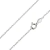 Sterling Silver 1.5mm Prince Of Wales Rope Chain 20"/50cm Unhallmarked 100% Recycled Silver