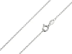 Sterling Silver 1.5mm Prince Of Wales Rope Chain 20"/50cm Unhallmarked 100% Recycled Silver