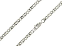 Sterling Silver 4.4mm Round Belcher Chain 16"/40cm Hallmarked