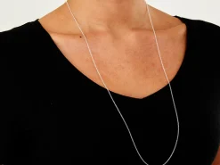 Sterling Silver 1.4mm Round Belcher Chain 30