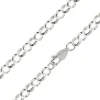 Sterling Silver 5.0mm Round Belcher Chain 18"/45cm Heavy Hallmarked