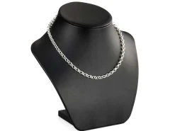 Sterling Silver 5.0mm Round Belcher Chain 18