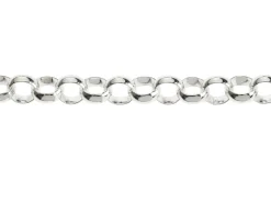 Sterling Silver 5.0mm Round Belcher Chain 16