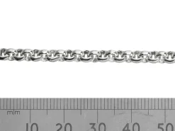 Sterling Silver 4.5mm Round Belcher Chain Loose Unhallmarked 100% Recycled Silver