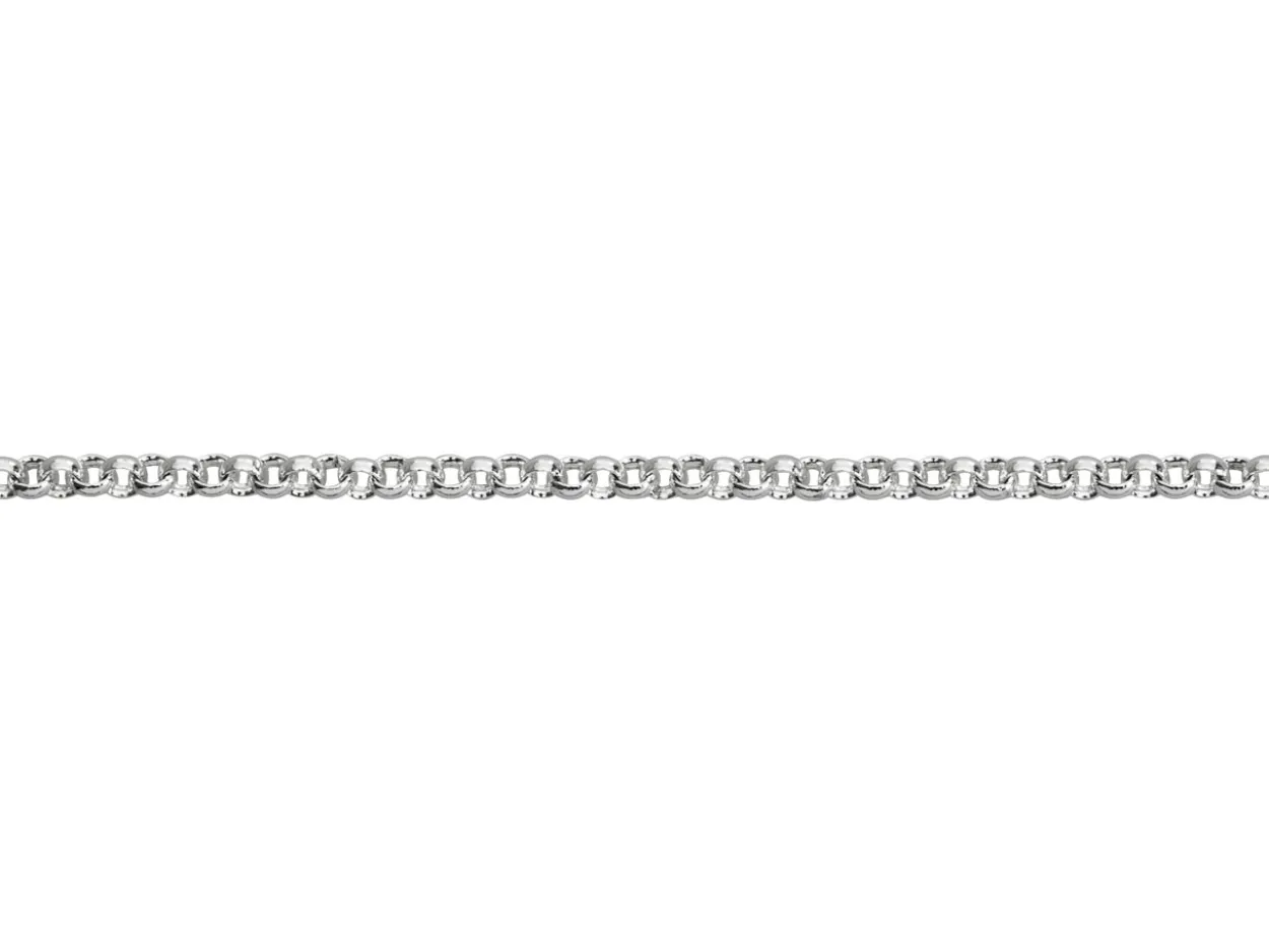Sterling Silver 1.5mm Round Belcher Chain Loose Unhallmarked 100% Recycled Silver