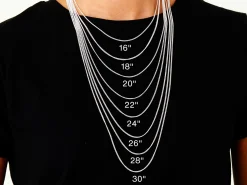 Sterling Silver 1.5mm Round Curb Chain 20