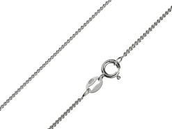 Sterling Silver 1.5mm Round Curb Chain 24"/60cm Unhallmarked 100% Recycled Silver
