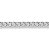 Sterling Silver 3.5mm Round Curb Chain Loose Unhallmarked 100% Recycled Silver