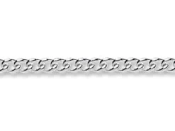 Sterling Silver 3.5mm Round Curb Chain Loose Unhallmarked 100% Recycled Silver