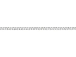 Sterling Silver 2.7mm Round Curb Chain Loose Unhallmarked
