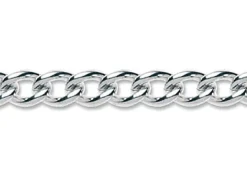Sterling Silver 5.2mm Round Curb Chain Loose Unhallmarked 100% Recycled Silver