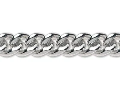 Sterling Silver 7.25mm Round Curb Chain Loose Unhallmarked 100% Recycled Silver