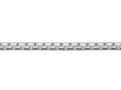 Sterling Silver 1.6mm Rounded Box Chain 18