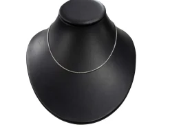 Sterling Silver 1.6mm Rounded Box Chain 18