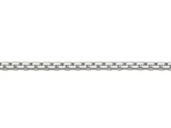 Sterling Silver 1.3mm Rounded Box Chain 16