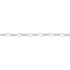 Sterling Silver 3.0mm Round Link Figaro Chain Loose Unhallmarked 100% Recycled Silver