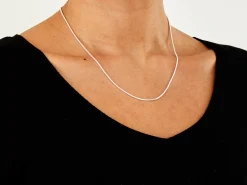 Sterling Silver 1.4mm Round Snake Chain 18