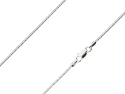 Sterling Silver 1.2mm Round Snake Chain 16"/40cm Unhallmarked 100% Recycled Silver