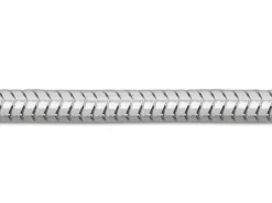 Sterling Silver 2.4mm Round Snake Chain 18