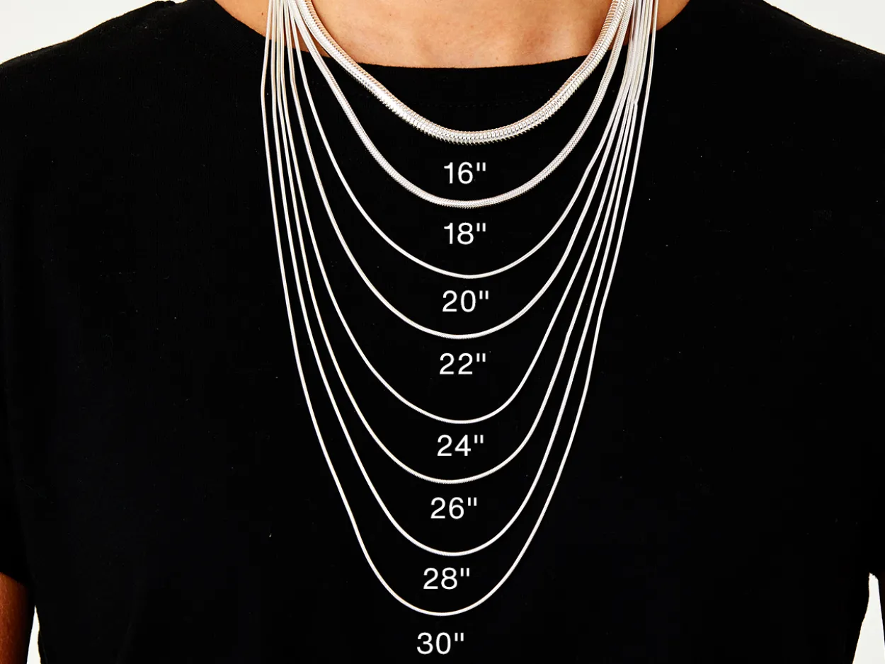 Sterling Silver 1.2mm Round Snake Chain 24"/60cm Unhallmarked 100% Recycled Silver