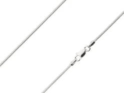 Sterling Silver 1.2mm Round Snake Chain 22"/55cm Unhallmarked 100% Recycled Silver