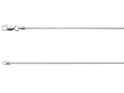 Sterling Silver 1.2mm Round Snake Chain 22"/55cm Unhallmarked 100% Recycled Silver