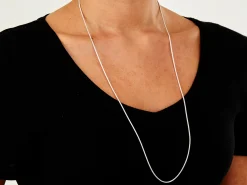Sterling Silver 1.6mm Round Snake Chain 30