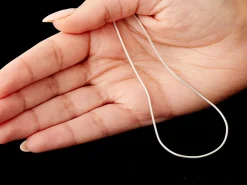Sterling Silver 1.2mm Round Snake Chain 26