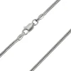 Sterling Silver 1.6mm Round Snake Chain 26"/66cm Unhallmarked 100% Recycled Silver