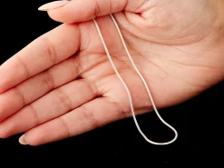 Sterling Silver 1.4mm Round Snake Chain 28