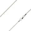 Sterling Silver 1.2mm Round Snake Chain 26"/66cm Unhallmarked 100% Recycled Silver