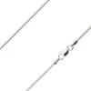 Sterling Silver 1.2mm Round Snake Chain 30"/76cm Unhallmarked 100% Recycled Silver