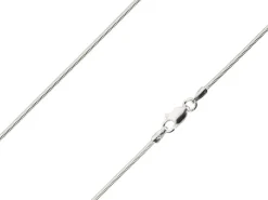 Sterling Silver 1.2mm Round Snake Chain 28"/71cm Unhallmarked 100% Recycled Silver