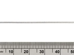 Sterling Silver 1.2mm Round Snake Chain Loose Unhallmarked 100% Recycled Silver