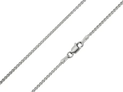 Sterling Silver 1.5mm Round Spiga Chain 16"/40cm Unhallmarked 100% Recycled Silver