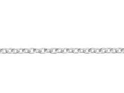 Sterling Silver 1.0mm Round Trace Chain With Extender 16-18