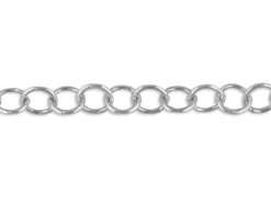 Sterling Silver 9.5mm Round Trace Chain Loose Unhallmarked 100% Recycled Silver