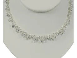 Sterling Silver 4.5mm Round Trace Chain With Beaded Fringe Loose Unhallmarked 100% Recycled Silver