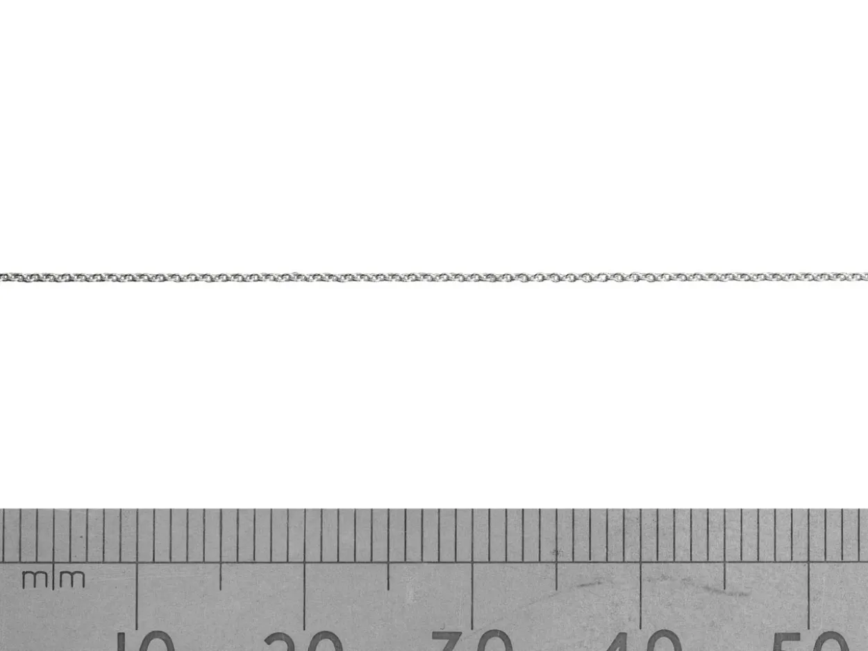 Sterling Silver 0.7mm Trace Chain Loose Unhallmarked 100% Recycled Silver