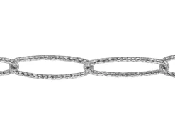 Sterling Silver 8.8mm Wide Trace Chain Loose Unhallmarked 100% Recycled Silver