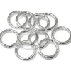 Sterling Silver 1mm X 7mm Outside Diameter Pack of 10 Diamond Cut Open Decorative Jump Ring