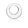 Sterling Silver Offset Washer 14mm