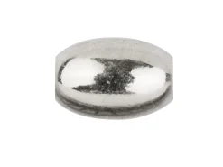Sterling Silver Olive Bead 4mm