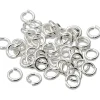 Sterling Silver Open Jump Ring Heavy 4mm Pack of 50 100% Recycled Silver
