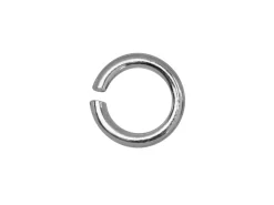 Sterling Silver Open Jump Ring Heavy 4mm Pack of 50 100% Recycled Silver